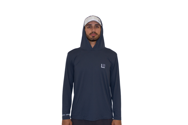 Men's Long Sleeve Hoodie – Performance Wear UV50 by L Cubed Lifestyle